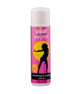 PJUR MYGLIDE LUBRICANTE ESTIMULANTE EFECTO CALOR 100 ML