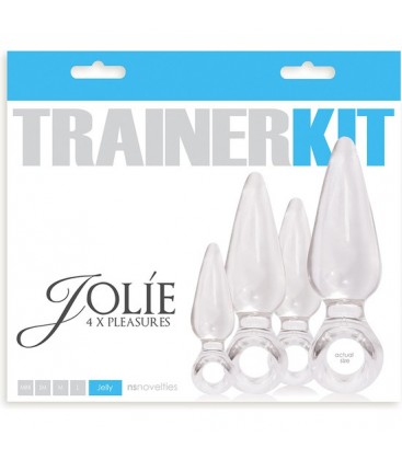 JOLIE KIT DE PLUG 4PC EN DIFERENTE TAMANO