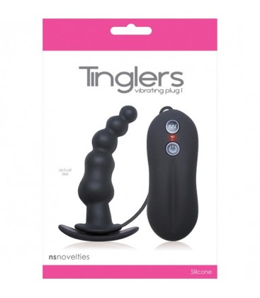 TINGLERS PLUG VIBRADOR 1 NEGRO