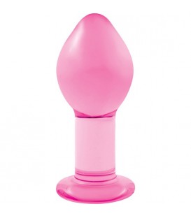 CRYSTAL DILDO LARGE ROSA