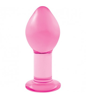 CRYSTAL DILDO LARGE ROSA