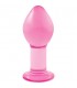 CRYSTAL DILDO LARGE ROSA