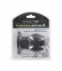 PERFECT DILDO FIT TUNNEL PLUG BLACK L