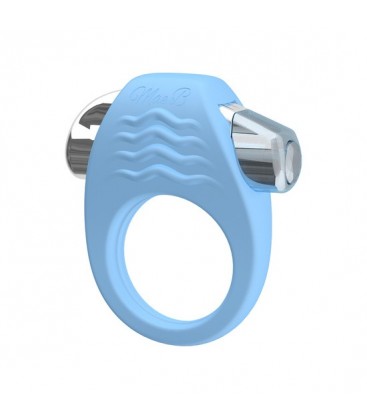 STYLISH ANILLO PARA EL PENE TACTO SUAVE AZUL