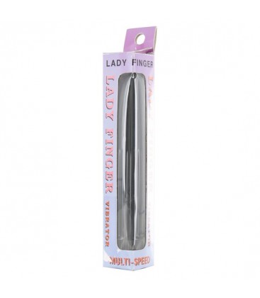 LADYFINGER MINI VIBRADOR 13 CM NEGRO