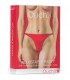 TANGA AJUSTABLE ROJO CON BALA VIBRADORA