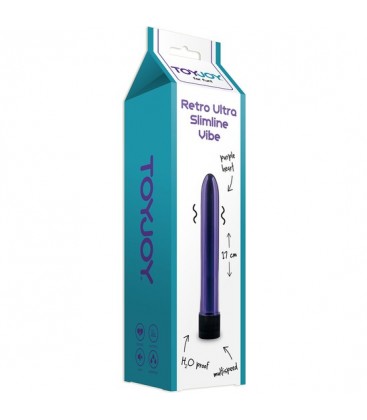 VIBRADOR ULTRA CLASICO METALIZADO MORADO