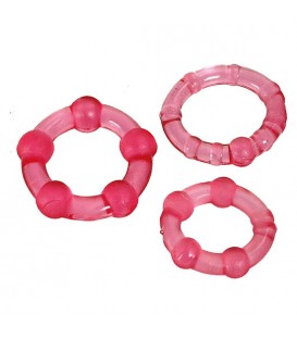 JUEGO ANILLOS PENE ROSA
