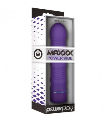 POWERPLAY MAXXX VIBRADOR MORADO