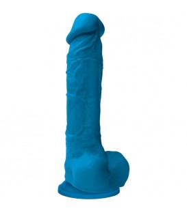 COLOURS PLEASURE DILDO 8 INCH AZUL