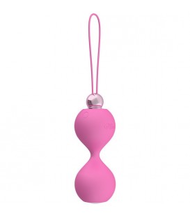 LOVE BALLS BOLAS CHINAS TACTO SUAVE ROSA