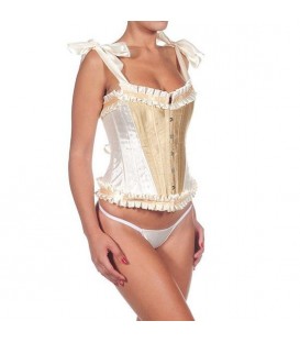 INTIMAX CORSET FLORA DORADO