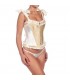 INTIMAX CORSET FLORA DORADO