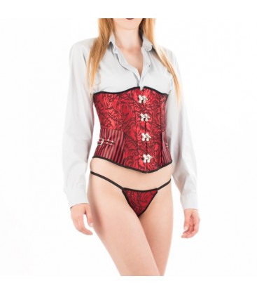 INTIMAX UNDERBUST CRAZY LOVE ROJO