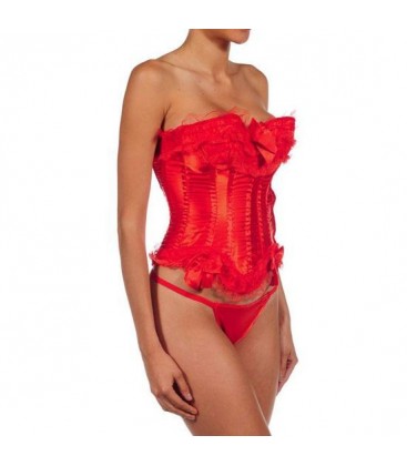 INTIMAX CORSET DIANA ROJO