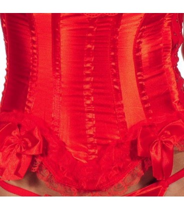 INTIMAX CORSET DIANA ROJO