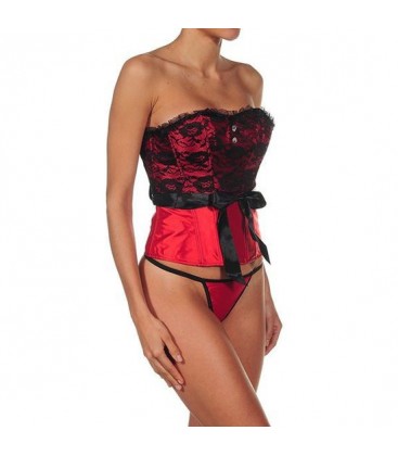 INTIMAX CORSET CHASEY ROJO