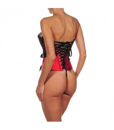 INTIMAX CORSET CHASEY ROJO