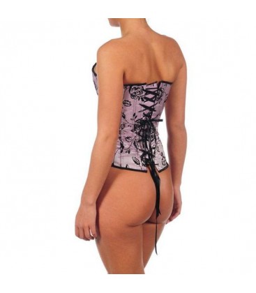 INTIMAX CORSET NORNAS ROSA