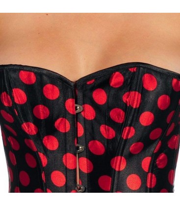 INTIMAX CORSET VALQUIRIA ROJO