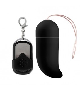 HUEVO VIBRADOR PUNTO-G INALAMBRICO GRANDE NEGRO