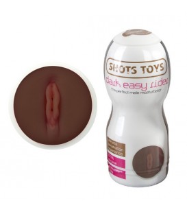 MASTURBADOR MASCULINO FORMA VAGINA NEGRA