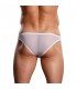 MALE POWER BIKINI BLANCO TRANSPARENCIAS