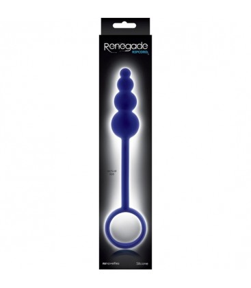 RIPCORD CADENA ANAL CON 4 BOLAS AZUL