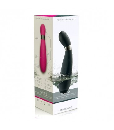 JIMMYJANE FORM 6 VIBRADOR RECARGABLE NEGRO