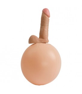 EASY RIDER PENE REALISTICO 15 CM. CON BALON