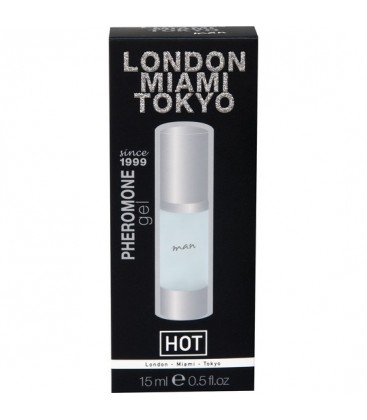 HOT GEL DE FEROMONAS PARA EL HOMBRE 15 ML