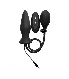 OUCH INFLABLE Y PLUG DE SILICONA NEGRO