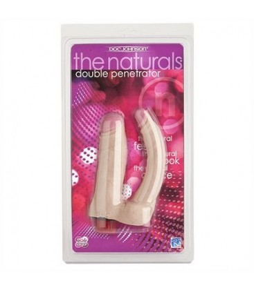 THE NATURALS PENE DOBLE PENETRACION CON VIBRADOR