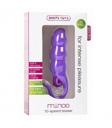 MINOO VIBRADOR 10 VELOCIDADES LILA