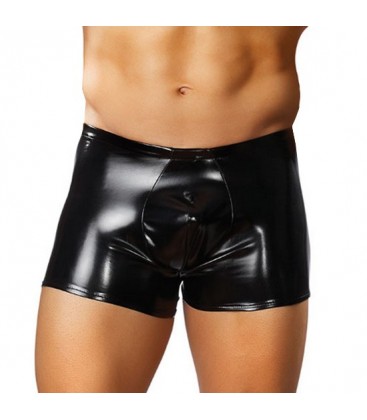 MALE POWER BOXER EFECTO LATEX NEGRO