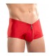 MALE POWER BOXER CON CREMALLERA ROJO