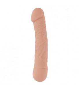 BIO VIBE PENE DOBLE VIBRADOR DE 10 VELOCIDADES 15 CM CARNE