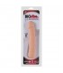 BIO VIBE PENE VIBRADOR DE 10 VELOCIDADES 15 CM CARNE