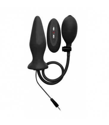 OUCH PLUG INFLABLE DE SILICONA NEGRO