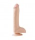 BASIX PENE DE GELATINA SUCCION NATURAL 19 CM