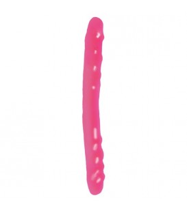 BASIX PENE DOBLE DE GELATINA ROSA 37 CM