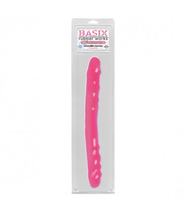 BASIX PENE DOBLE DE GELATINA ROSA 37 CM