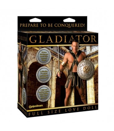 MUNECO HINCHABLE GLADIADOR TAMANO REAL