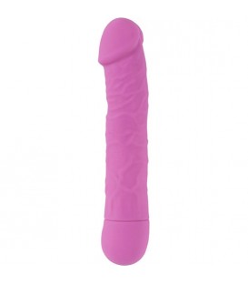 BIO VIBE PENE DOBLE VIBRADOR DE 10 VELOCIDADES 17 CM ROSA