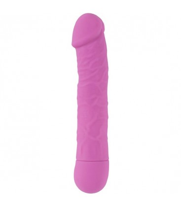 BIO VIBE PENE VIBRADOR DE 10 VELOCIDADES 17 CM ROSA