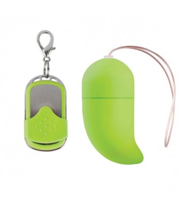 HUEVO VIBRADOR PUNTO G INALAMBRICO MEDIANO VERDE