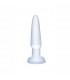 BASIX MINI PLUG ANAL DE GELATINA 9 CM TRANSPARENTE