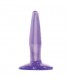 BASIX MINI PLUG ANAL DE GELATINA 9 CM LILA