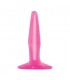 BASIX MINI PLUG ANAL DE GELATINA 9 CM ROSA