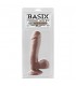 BASIX PENE DE GELATINA SUCCION MARRON 19 CM